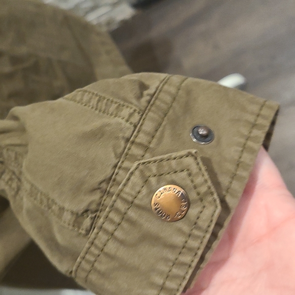 Roots green cargo style hooded jacket - Picture 5 of 7
